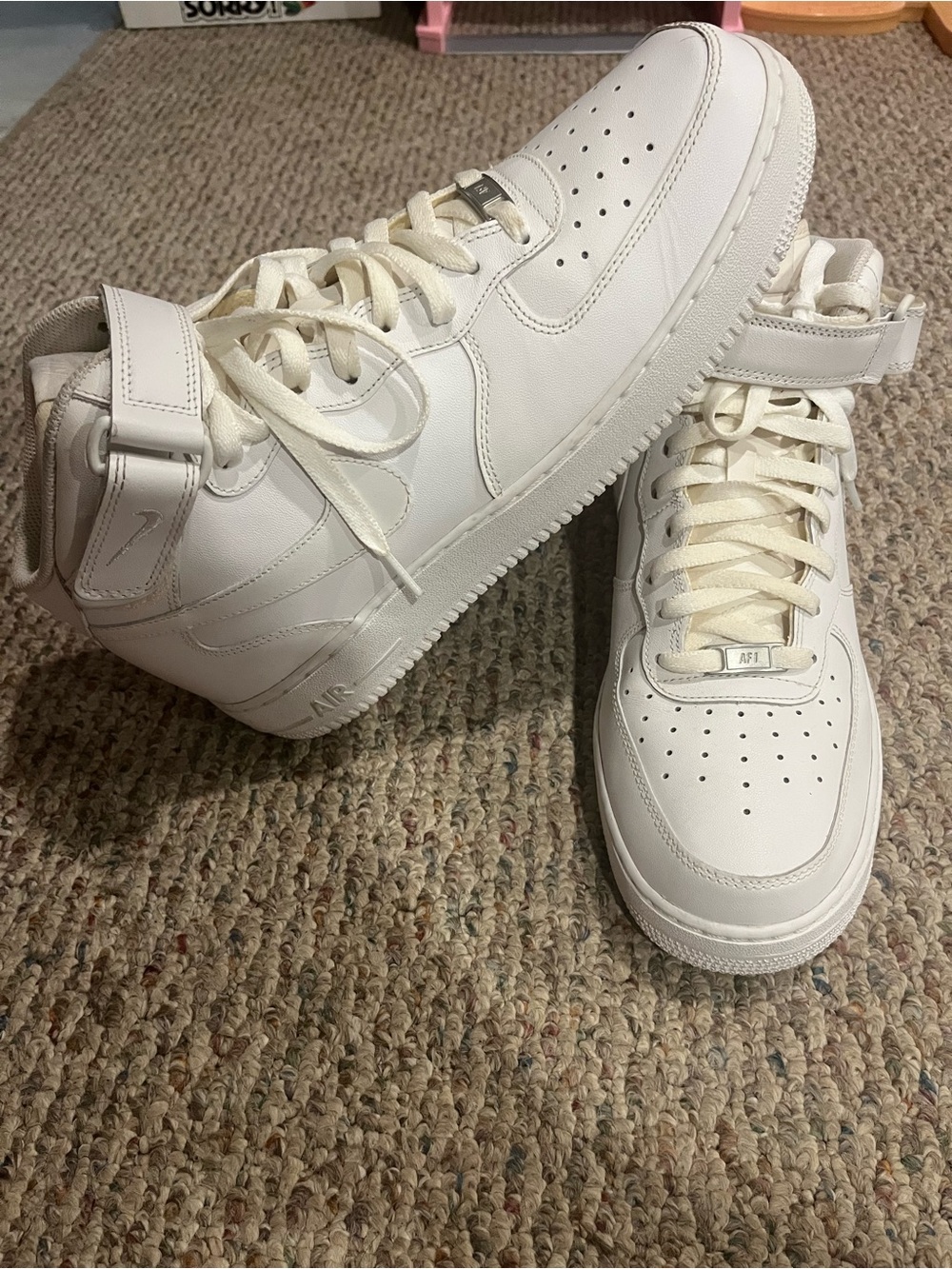 Men’s Nike Air Force ones high tops size 12